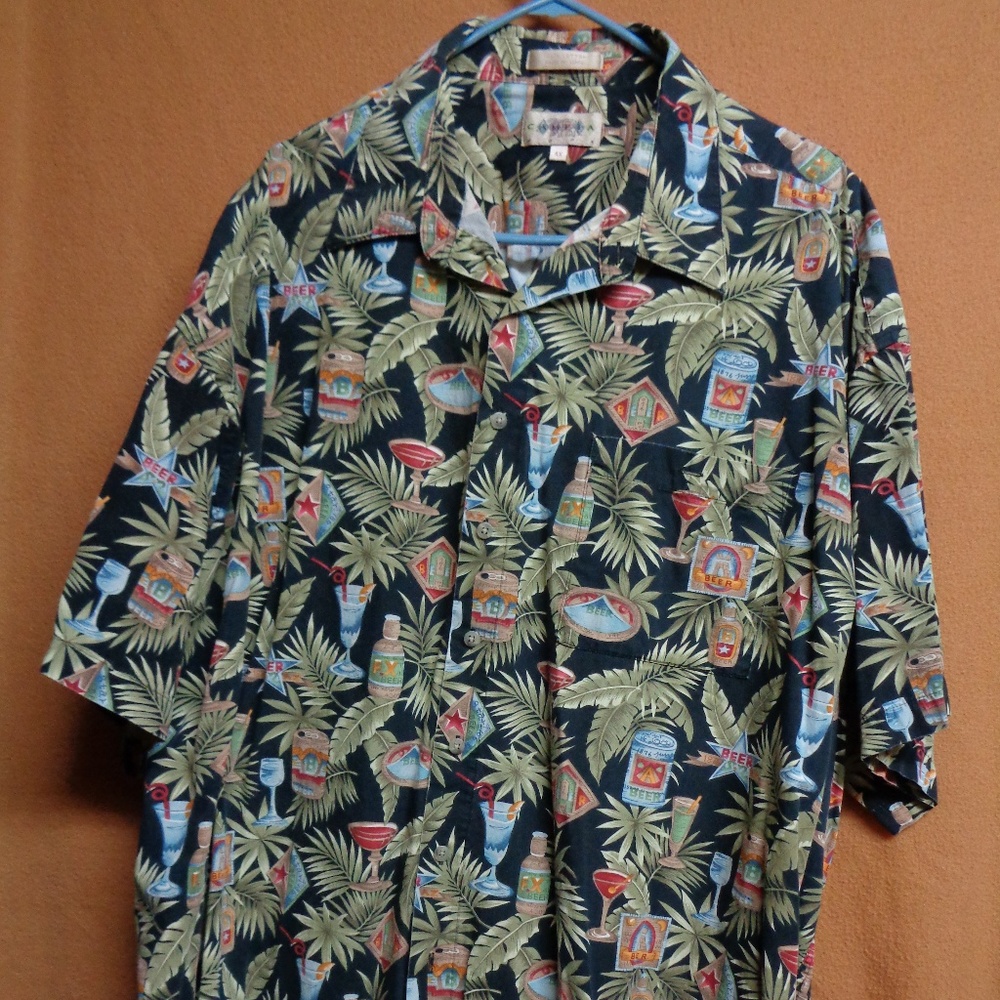 Campia Moda-Hawaiian Shirt-Aloha Tropical Beer